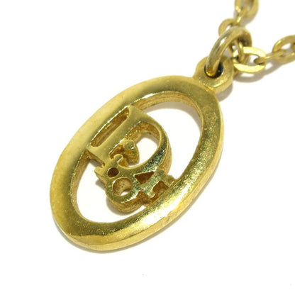 Dior/christian Dior Necklace - Gold CD Motif