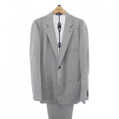 Hermes Checkered Gray Suit