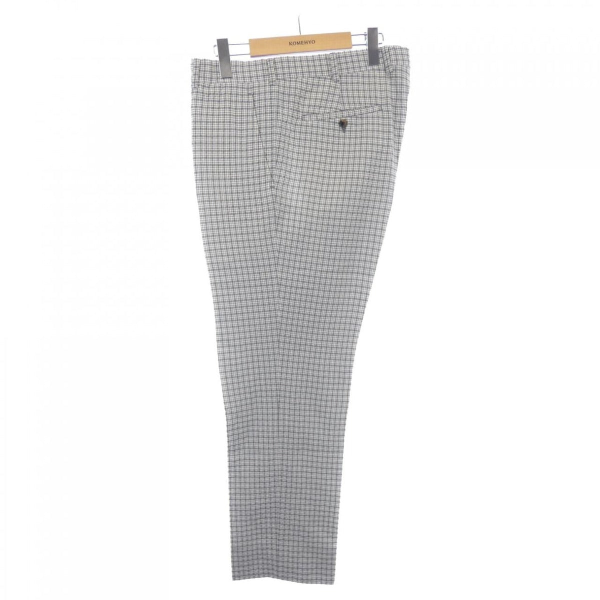 Hermes Checkered Gray Suit — view 7