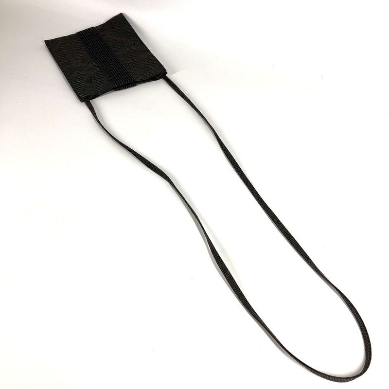 Hermes Shoulder Bag Yale Line Polyester Gray