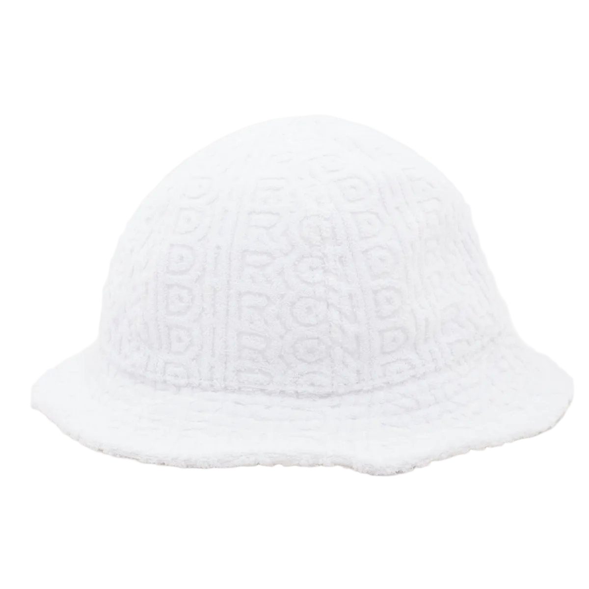 Fendi Logo Bucket Hat Pile L White