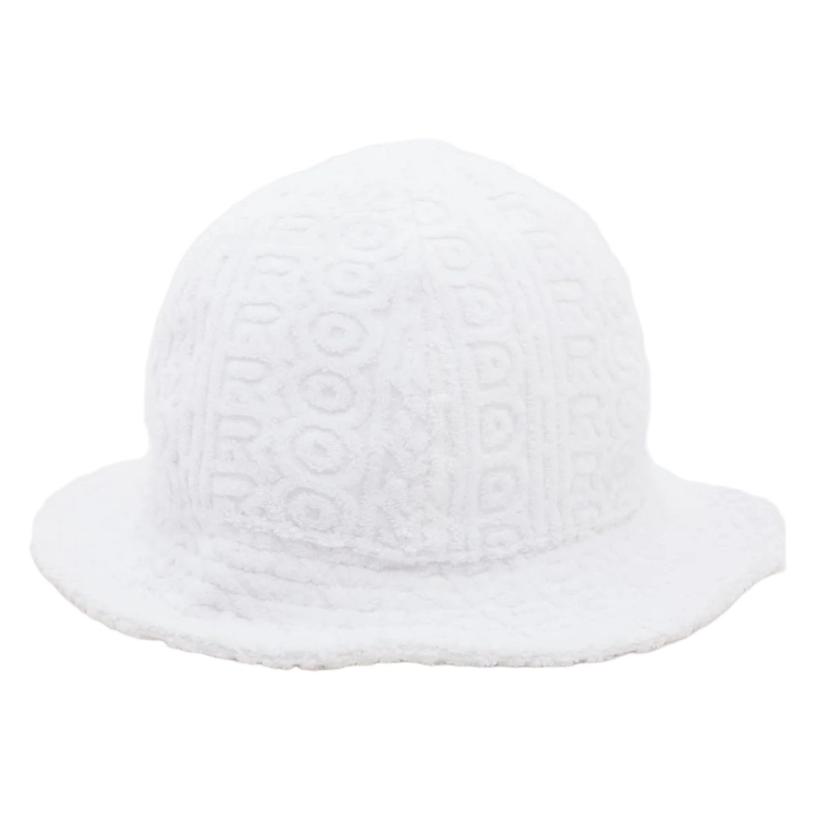 Fendi Logo Bucket Hat Pile L White — view 2