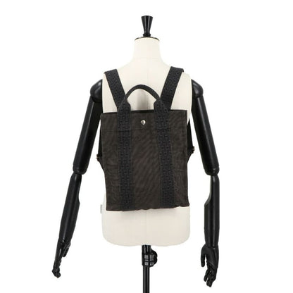 Hermes Her Line Sac Ad PM Backpack Sac Backpack Canvas Gray Her Line Ad PM