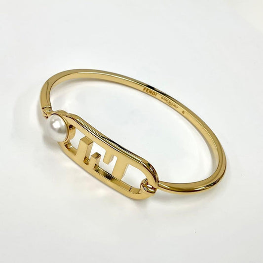 Fendi Orlock Bracelet Bangle Pearl