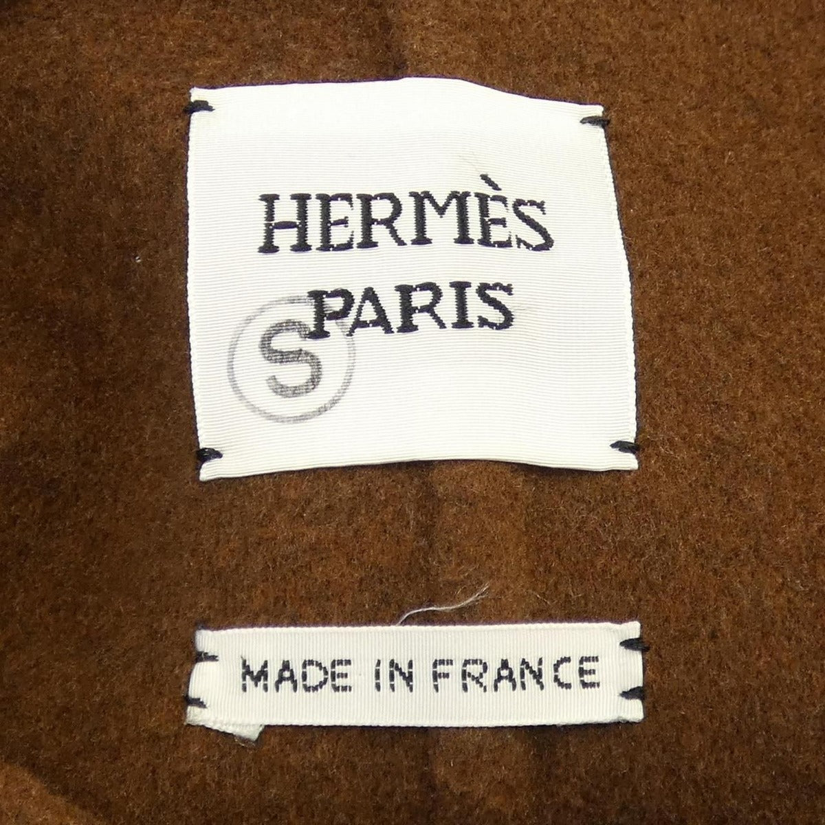 Hermes Long Vest Cashmere Brown — view 4