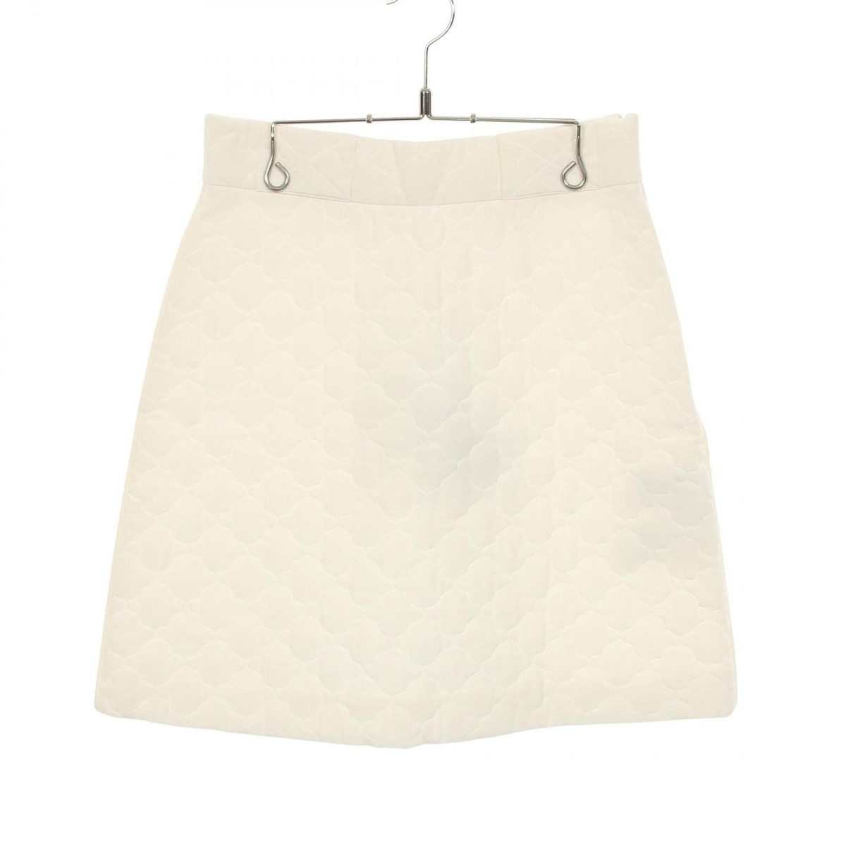 Fendi Skirt Quilted Silk