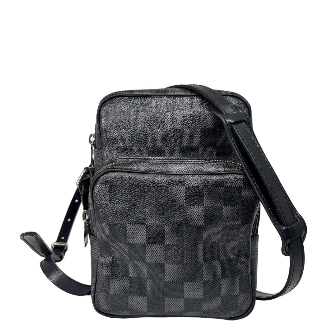 Louis Vuitton Super Damier Graphite Rem Shoulder Bag