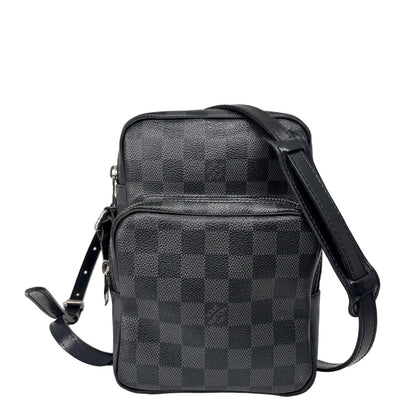 Louis Vuitton Super Damier Graphite Rem Shoulder Bag