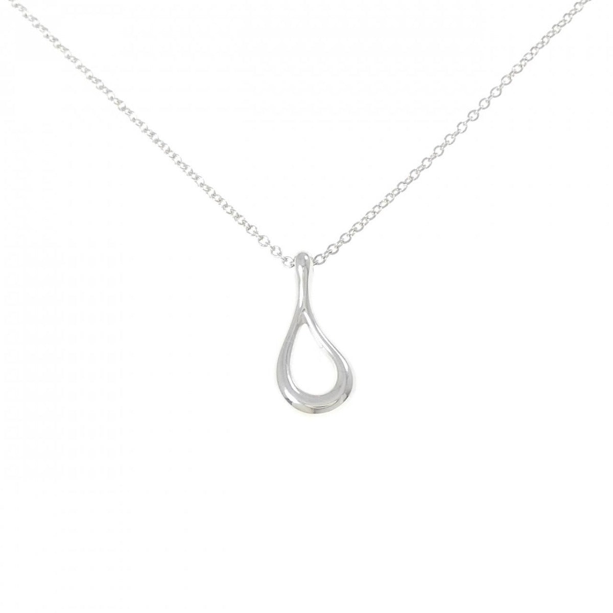 Tiffany & Co. Open Teardrop Necklace