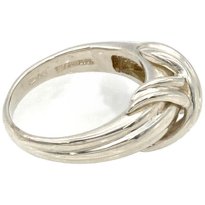 Tiffany & Co Tiffany & Co Signature Cross Ring Size Approx 11 Sv925 45g Silver