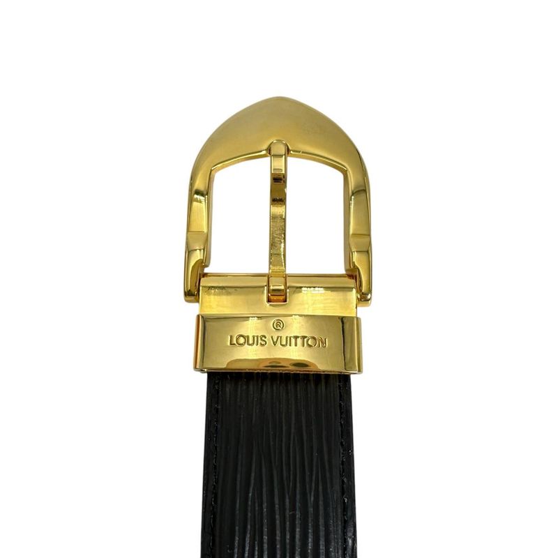 Louis Vuitton M6832q Epi Belt Santure Classic Belt Louis Vuitton Noir Black