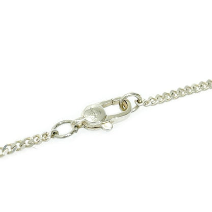 Gucci Silver Knot Heart Necklace 10.9g 925 Engraved 304928 Necklace