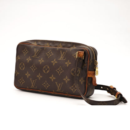 Louis Vuitton Marly Bandouliere Shoulder Bag Brown