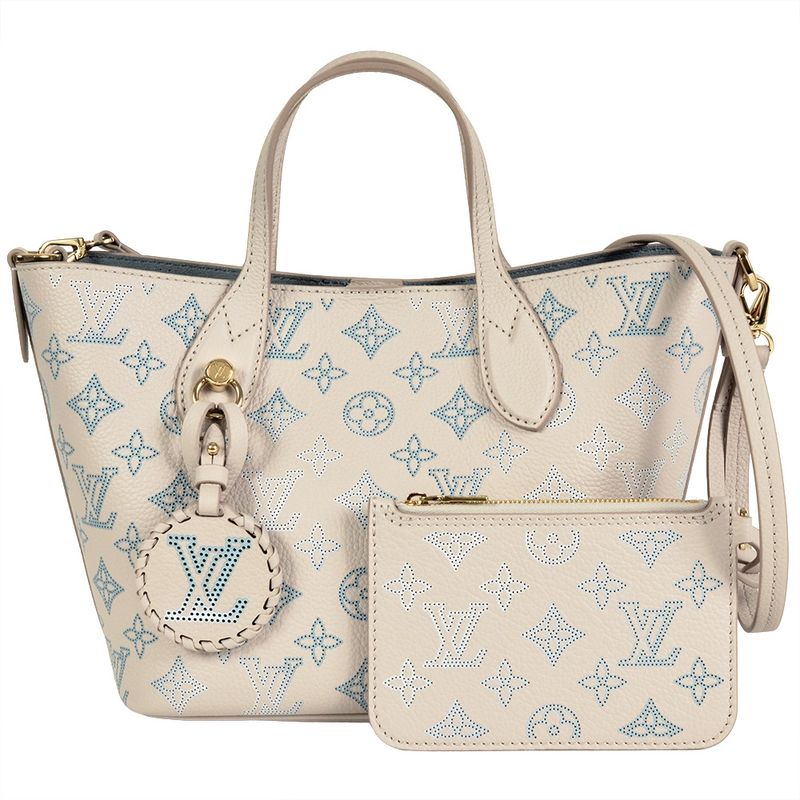 Louis Vuitton Blossom PM Handbag Monogram Mahina M12088 Mahina Blume With