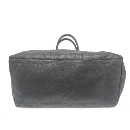 Gucci Tote Bag Guccissima 201482 Leather Brown