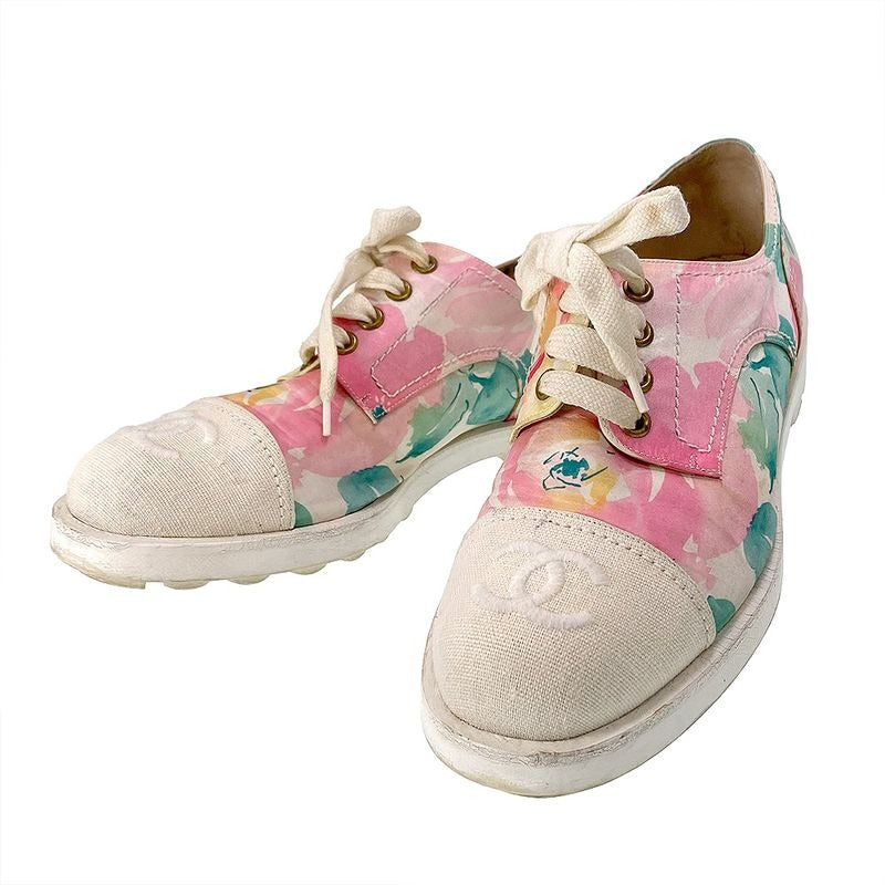 Chanel All-Print Floral Pink Sneaker