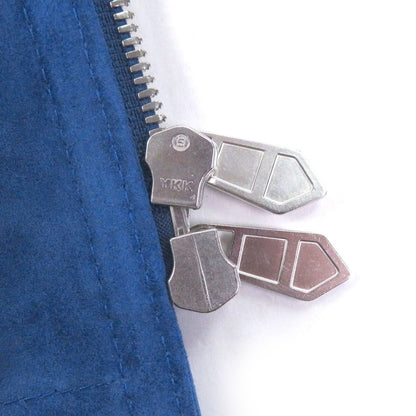 Hermes Commande Particuliere Custom Made Logo Zip Suede Leather Jacket — view 5