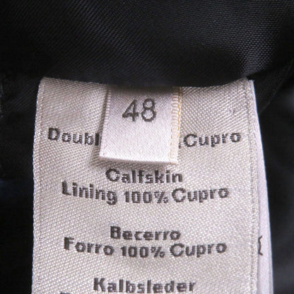 Hermes Commande Particuliere Custom Made Logo Zip Suede Leather Jacket — view 7
