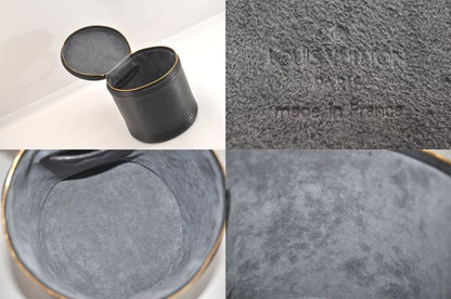 Louis Vuitton Epi Cannes Cosmetic Handbag Wallet Black M48032 LV 2742n