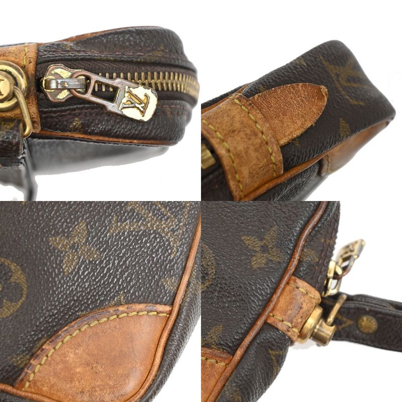 Louis Vuitton Marly Dragonne PM Clutch Bag Monogram Leather M51827 04ka980