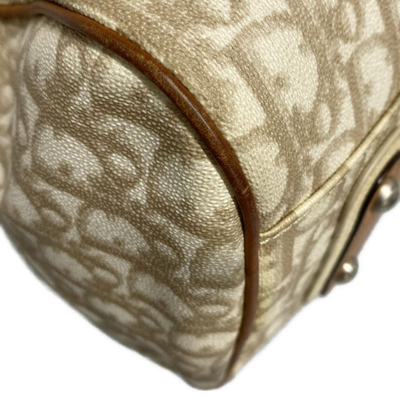 Dior/christian Dior Handbag Romantictrotter Lcs44706 Ivory X Beige X Brown