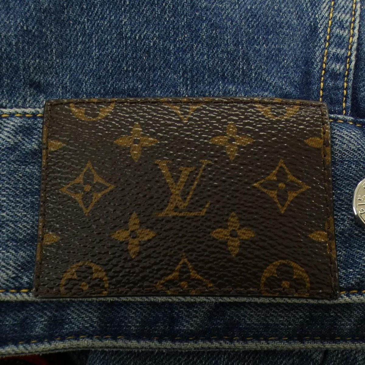 Louis Vuitton Yayoi Kusama Denim Jacket — view 8