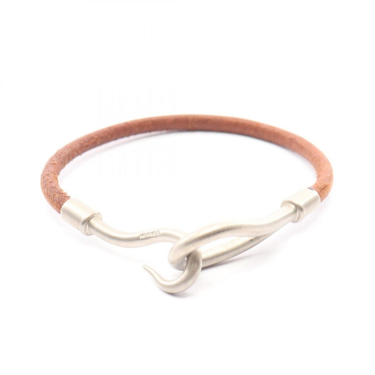 Hermes Bracelet Jumbo Stainless Steel Leather