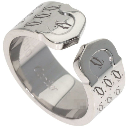 Cartier 2C Christmas Limited 51 Ring 18k White Gold