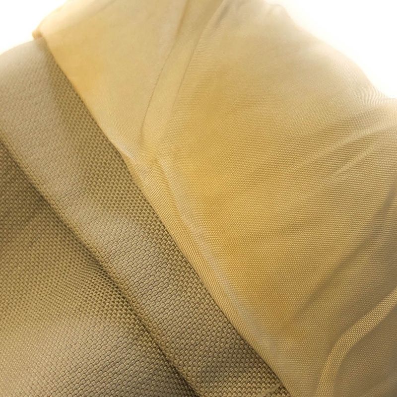 Prada Vintage Stainless Steel Collar Coat Beige S