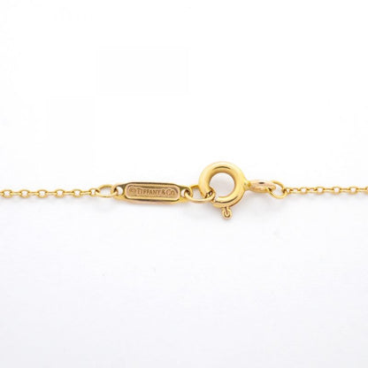 Tiffany & Co Necklace Heart Lock 3PD 18K Pink Gold Pink Gold With Diamonds