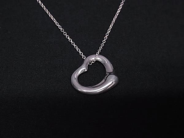 Tiffany & Co Tiffany & Co Elsa Peretti Open Heart Sv925 Necklace