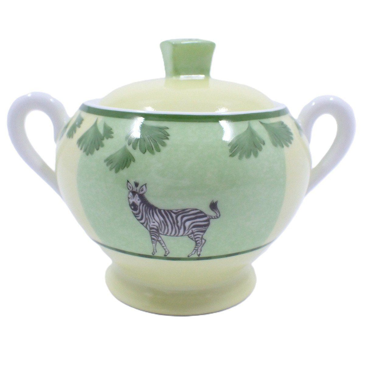 Hermes Sugar Pot African Green Hat