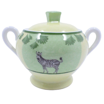 Hermes Sugar Pot African Green Hat