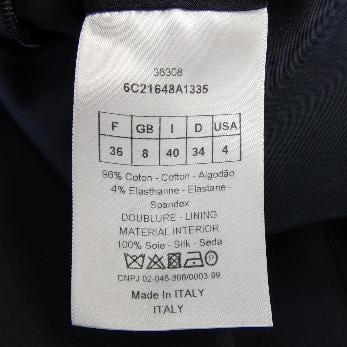 Dior Dress Navy — view 3