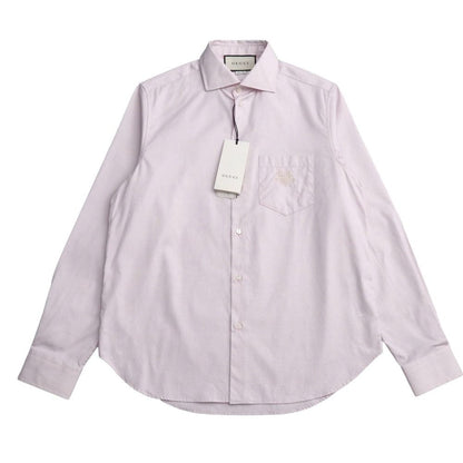 Gucci Long Sleeve Shirt 15 GG Logo Cotton