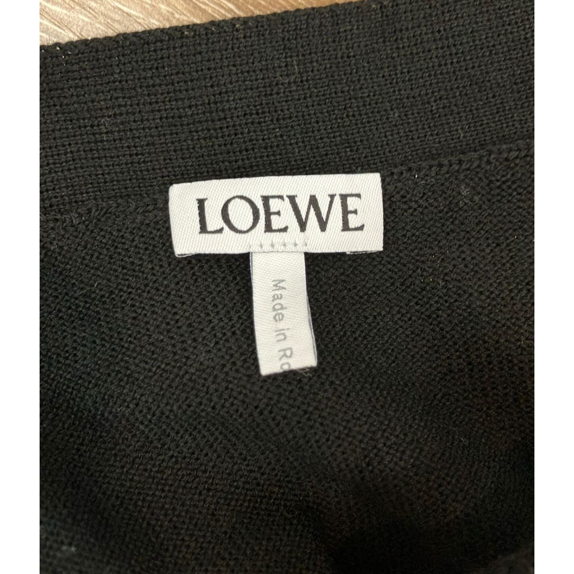 Loewe Long Sleeve Cardigan Anagram — view 3