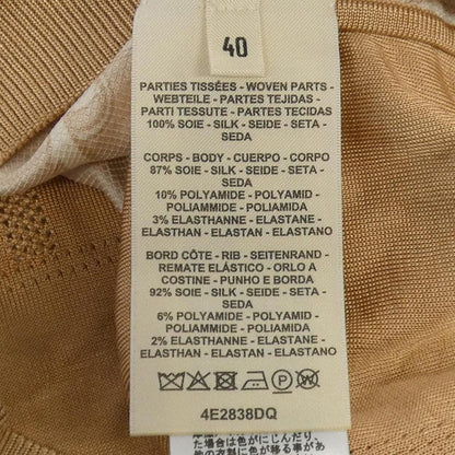 Hermes en Desordre Finesse Twill Lane Knit Scarf Top — view 3