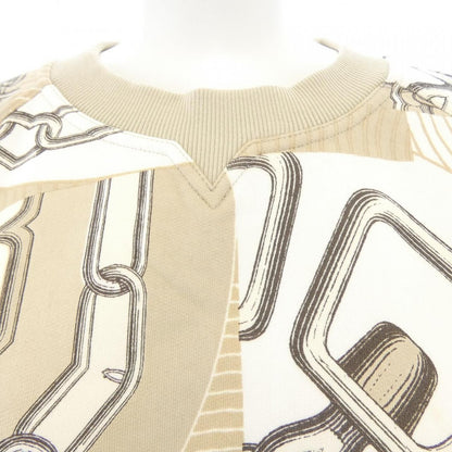 Hermes Kaleidoscope Effect Sweatshirt White Beige — view 5