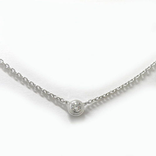 Cartier d'Amour Necklace 18k White Gold Diamond