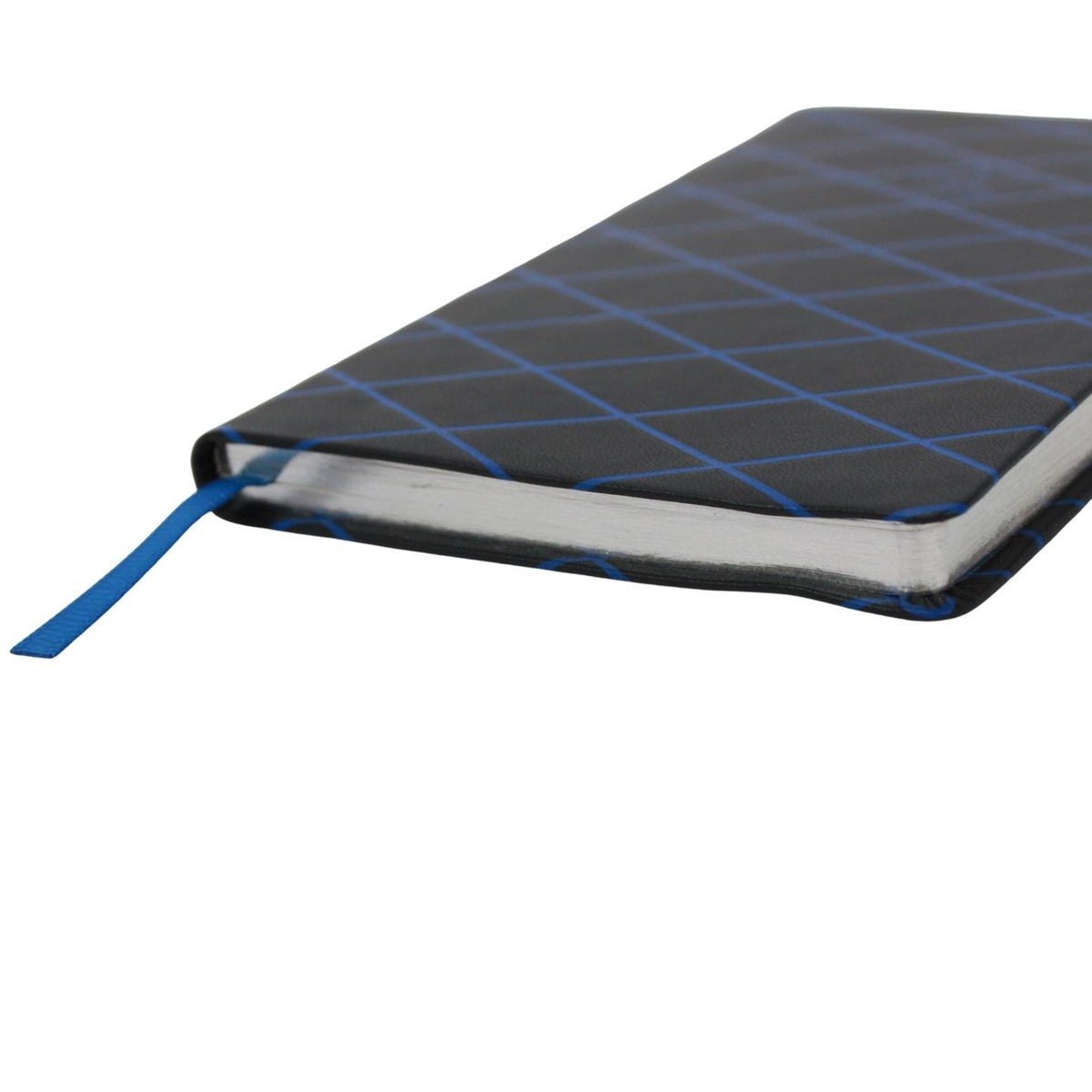 Louis Vuitton Cahier Andre MM Leather Black Blue Notebook — view 4