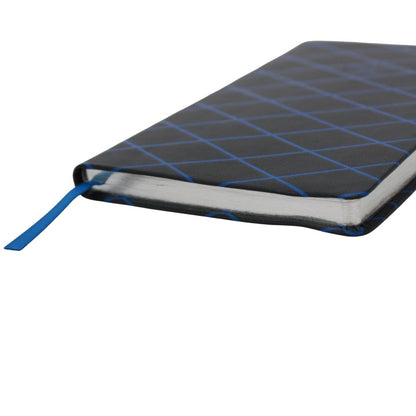 Louis Vuitton Cahier Andre MM Leather Black Blue Notebook — view 4