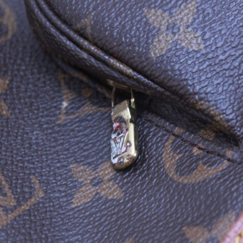 Louis Vuitton Montsourismm Monogram Leather X PVC Brown Backpack Gold M51136