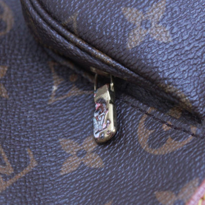 Louis Vuitton Montsourismm Monogram Leather X PVC Brown Backpack Gold M51136