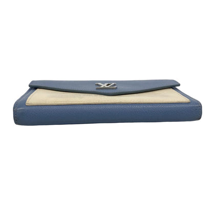 Louis Vuitton Wallet Portefeuille My Lockme Blue Jean — view 2