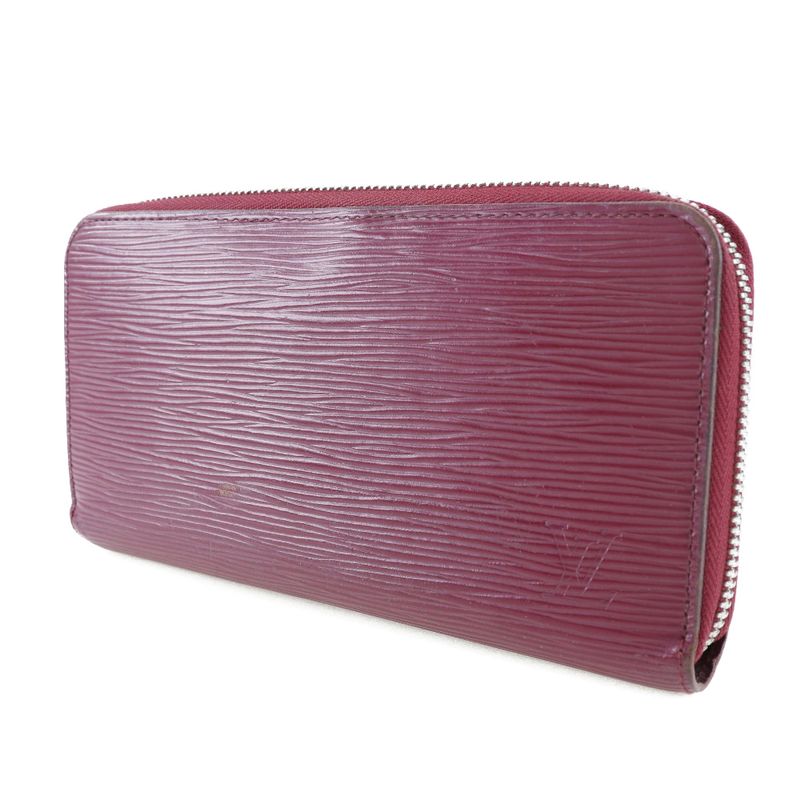 Louis Vuitton Zippy Wallet Epi Leather Red Mi1106 Ladies Long Wallet