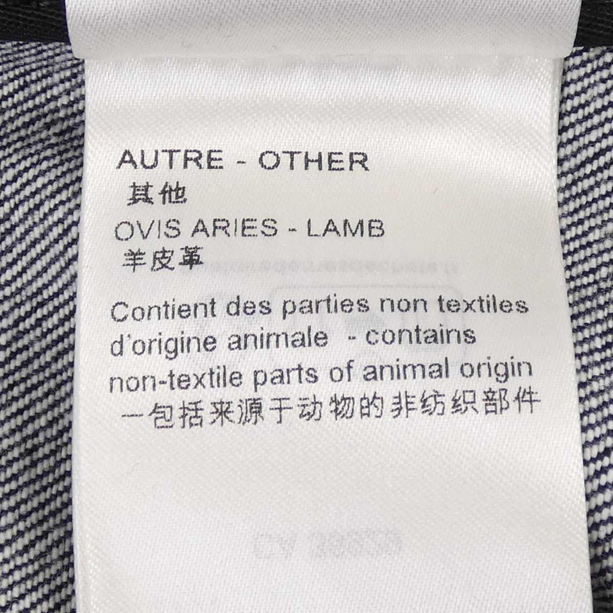 Louis Vuitton Flocked Monogram Denim Jacket — view 4