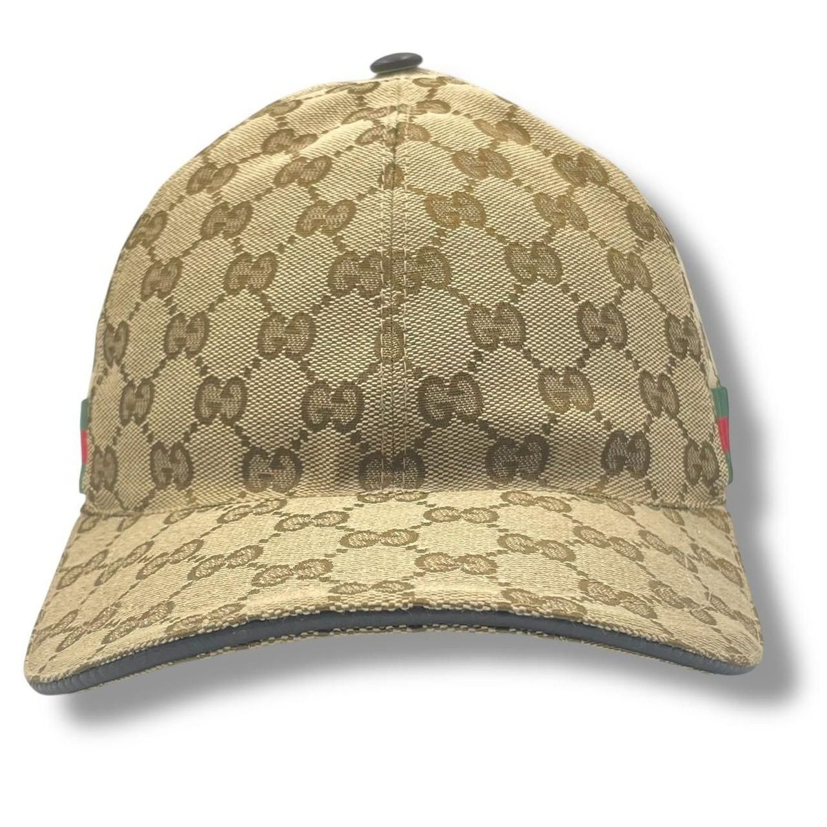 Gucci Hat Baseball Cap GG Canvas Bra One — view 2