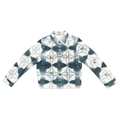 Louis Vuitton Jacket Shibori Printed Rm231 X67 Hoa90 W 44 Size Monogram Em4838
