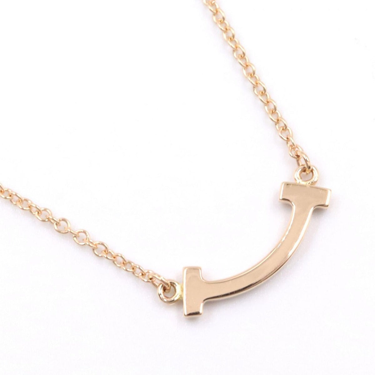 Tiffany & Co Necklace T Smile Diamond Mini — view 6