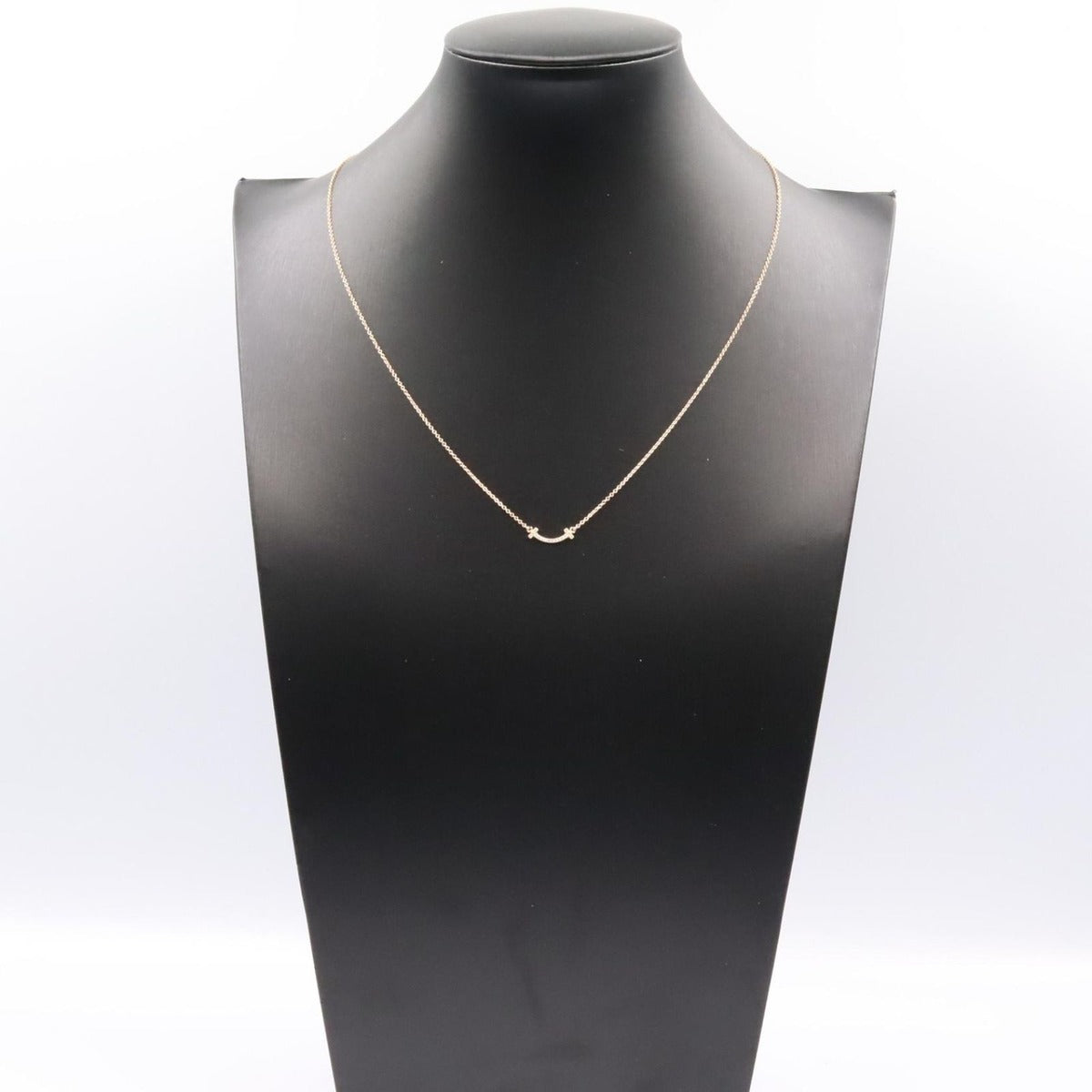 Tiffany & Co Necklace T Smile Diamond Mini — view 8